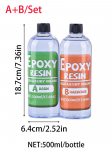 1:1:1 Epoks&uuml;vaigu Komplekt Kollastumisevastane Uue Valemiga Kristalselt Selge Epoks&uuml;vaik Valuvormideks DIY Ehted Vaigukunst T&ouml;&ouml;riist