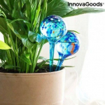 Ballons arrosage automatique - InnovaGoods - Aqua&middot;loon - Pack de 2 - Arrosage de jardin - Bleu