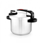 Autocuiseur BRA Tekna - Ouverture Facile - 6 L - Acier Inox 18/10 - Tous Feux Dont Induction