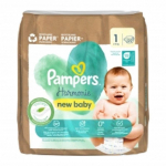 Pampers Harmony Suurus 1 vasts&uuml;ndinu m&auml;hkmed (2-5 kg) 22 Count