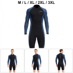 Meeste 1,5 mm neopreenist l&uuml;hike m&auml;rg&uuml;skost&uuml;&uuml;m Shorty Sukeldumiskost&uuml;&uuml;m L&uuml;hikesed p&uuml;ksid Sukeldumis&uuml;likond kogu kehale Eesmine t&otilde;mblukk Sukeldumisskini Surfinguks Kajakis&otilde;iduks XXL