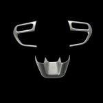 my good car Chrome Car Steering Wheel Buttons Knob Cover Trim Sticker Accessories for Jeep Compass 2017 2018 Renegade 2015 h&otilde;be