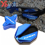 Soporte lateral CNC para motocicleta, almohadilla de extensi&oacute;n y soporte auxiliar NMAX155, para YAMAHA NMAX 155, 125, NMAX125, , , 2022 CAS blue