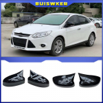 2tk auto k&uuml;lgmise tahavaate peegli katte trimmikatted Ford Focus MK2/MK3 sedaanile(DYB) Turnier(DYB) Luukp&auml;ra auto 1pc Black Left