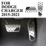 Foot Rest Accelerator Brake Pedal Pad Anti-Slip kit for Dodge Charger 2009-