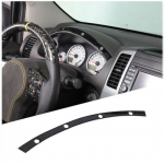 Glossy Piano Black Dashboard trument Trim Sticker For Nissan Frontier 05-21