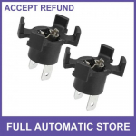 H1 Headlight Bulb Socket Retainer Holder Adapter Fit for Honda Odyssey 2 pcs