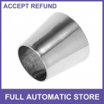 Car Exhaust Pipe Tubing Piping Adapter 125 OD to 2 OD 304 Stainless Steel New