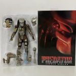 NECA Alien Jungle Hunter Predatori tegevuskuju Mudel M&auml;nguasi Raamaturiiul Brinquedos Kollektsiooninukk
