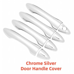 Car upgrade For Hyundai Accent RB 2011 2012 2013 2014 2015 2016 2017 2018 Styling Door Handle Bowl Cover Trim Accessories Chrome Handle Cover