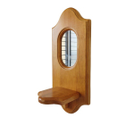 Vintage seinakaunistus peegel t&auml;ispuidust aroomiteraapia k&uuml;&uuml;nlajalg riiul seinakinnitus kohvik Pehme kaunistus 33X15CM