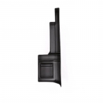 Toyota Land Cruiser Prado 150 10-19 jaoks ABS Must Auto Keskkonsooli Multifunktsionaalne Panipaik Telefonihoidik Siseaksessuaarid 2010-2017with L gear