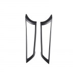 ABS Carbon Fiber/Matte black For Jaguar F-TYPE 2013-2024 Car Inner Door Handle Decorative Frame Sticker Car Interior Accessories matt must v&auml;rv