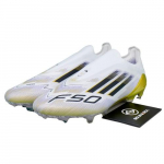 Adidas F50 Elite Laceless FG Pilvevalge/P&otilde;himust JH7625 EU 46 valge