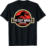 Jurassic Park The Lost World Filmi Logo Graafiline T-s&auml;rk T-s&auml;rk S mitmev&auml;rviline