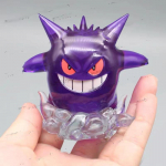 Uus 8cm Pokemoni kuju Snorlax Gengar L&auml;bipaistev tegevuskuju kuju Anime mudel Nukk Kaunistus Kogutavad m&auml;nguasjad Kingitus PVC 8cm