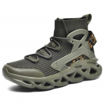 Meeste kingad Tossud Meeste Luksuskingad Meeste trendikas vabaajajalats Treener Jooksususs Hingavad Kingad teismeliste mood teraga jooksujalatsid 39 armee roheline v&auml;rv