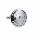 45mm Auto Esis&uuml;mbol M&auml;rk Modifitseeritud Kapott Kroomitud Kapoti Kate Mercedes Benz CLS SLK W203 W205 W204 C E Klassi W210 W211 W220 jaoks h&otilde;be