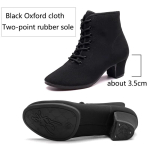 Naiste ballisaali ladina tantsukingad Jazz Modern paeladega tantsusaapad Daamide Punased Mustad Sporditantsu Zapatos De Mujer Elegantes 39 black
