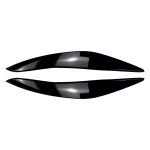 Auto esitulede kulmupaneelid Silmalaugude lambid Esitulede kulmud BMW 5. seeriale F10 F11 F18 535i 525i 520i 530i 2011 2012 2013 2014 black