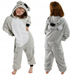 Laste pidžaama koala kombinesoon j&otilde;ulud lapsed kigurumi komplekt 146-152 Kombinesoon lapsed 039pcN koala - 122-128