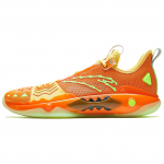Anta Shock Wave 5 Pro Wraith Festival Cushioning, Wear Resistant Low top Basketball Shoes Men's Orange 112611119S-5 41