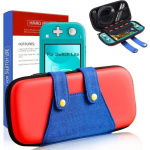 Switch Lite &uuml;mbris, l&ouml;&ouml;gikindel kaasaskantav kotikate;allkirjastatud; Mario-Luigi jaoks, kandekott l&uuml;liti jaoks valgustatud