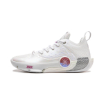 Li Ning WOW12 Basketball Shoes Men's Mid top Standard White ABAV013-21 40