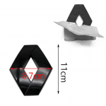 Rattakatted Autologo Embleem Auto Esiv&otilde;re Tagaluugi Embleem Kleebis Renault Megane 2 3 4 Twingo Clio Talisman Captur Trafic K jaoks