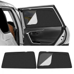 Uus RAV4 50. seeria eksklusiivne p&auml;ikesekaitsekate magnetiga tagaistme ventilatsioon Toyota RAV4 50 series - for rear seats must