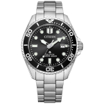 CITIZEN PROMASTER MARINE Seeria Sukelduja 200m Mudel Helendavad Osutid ja &Uuml;hesuunaliselt P&ouml;&ouml;rlev Kroon Meeste Eco-Drive Kell, Must, Indeksid, Bezel, must