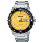 CASIO Meeste Oranž Kell MTD-125D-9AVDF MTD-125D-9AVDF Orange Watch Dial