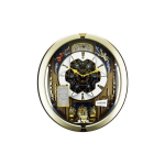 SEIKO Kvartsmehhanism Vaikklaas Seinakell Unisex Skelett QXM291B QXM350G Coffee Watch Dial