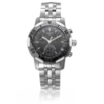 TISSOT Kvartsmehhanismiga 200m Veekindlad Meeste K&auml;ekell Kell 40mm Must T&auml;hikuga Roostevabast Terasest Korpus T17.1.486.55 Black Dial gray