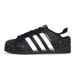 Adidas Originals SUPERSTAR Lai Ja Piiritu Kulumiskindel Madal Kets Lauaketsikingad Unisex Must Valge EG4959(Team701-) 36