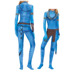 2023 Halloweeni Anime Avatari 2 Unisex Cosplay Jumpsuit Adult M blue