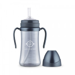 Grosmimi PPSU Tume Seeria Joogitops k&otilde;rrega (300 ml) CHARCOAL