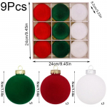 9/12 tk Sametist J&otilde;ulupall J&otilde;ulupuu Kaunistus J&otilde;ulupalli Ripats Kaunistused 2025 Uue Aasta Peo Kodu Dekoratsioon