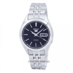 Renoveeritud Seiko 5 Automaatne SNKL23 SNKL23K1 SNKL23K Meeste K&auml;ekell must