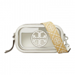 Tory Burch Miller Logo T&otilde;mblukuga L&auml;bipaistev TPU &Otilde;la Crossbody Kott Mini Naiste kotid Hall 160725-999 Basic Set (Bag+Dust Bag)