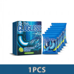 6 tk ummistuse eemaldamise pulber Valamu deodoriseerija Torupuhastaja WC ummistuse eemaldamise pulber V&otilde;imas ummistuse eemaldamise pulber 1box (6pcs)