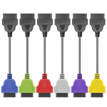Fiat ECU Skaneerimiseks OBD 2 Autoskanneri Pistik MultiECUScan Diagnostika Adapterkaabel Multi ECU Skaneerimiseks 6PCS