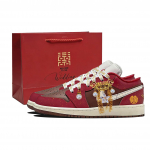 Jordan Air Jordan 1 Red Beauty Lukkudega R&otilde;&otilde;msad Madalad Rula Kingad Naiste Punane Valge IR7600-211(Team275-) 36