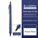 Uni JETSTREAM Edge 1003 Geelpliiats Jaapani kontoritarbed 0,28/0,38 mm peene otsaga kuulikuga pliiats madala raskuskeskmega kontoritarbed blue