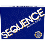 Sequence Premium Edition, Vapustav komplekt hiiglasliku lauaga, Strateegiam&auml;ng perele, Eksklusiivsed žetoonid ja luksuslikud kaardid by Goliath, Sinine, alates 7. eluaastast Premium version