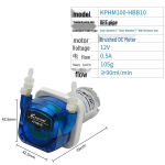 Kamoer Mini Peristaltiline Pump: Pidev vooluhulk, doseerimine, iset&auml;ituv, laboratoorne ja veepump. gray