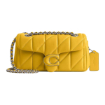 COACH Tabby Nappa Nahast Veinijumala Kott, Kaasaskantav Crossbody Kott, &Otilde;lakott V&auml;ike Naistele Basic Set (Bag + Dustproof Bag) h&otilde;bedane karikav&auml;rv
