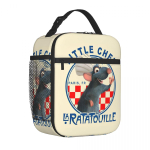 Ratatouille L&otilde;unakotiga kokk Vintage L&otilde;unakarp T&auml;iskasvanutele Kooli Kaasaskantav T&otilde;mblukuga K&uuml;lmakott Oxfordi Prindiga Termiline L&otilde;unakott One Size beige