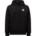 Moncler Logo Plaastriga Kapuutsiga Pikkade Varrukatega Dressipluus Meeste dressipluus Must J2-091-8G00047-89AR3-998 S black