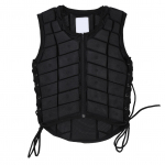 Ratsaspordi Hobuse Vest Unisex Ratsaspordi Kaitsevest Mugav Ratsutamisvest Lukuga Poistele T&uuml;drukutele CM